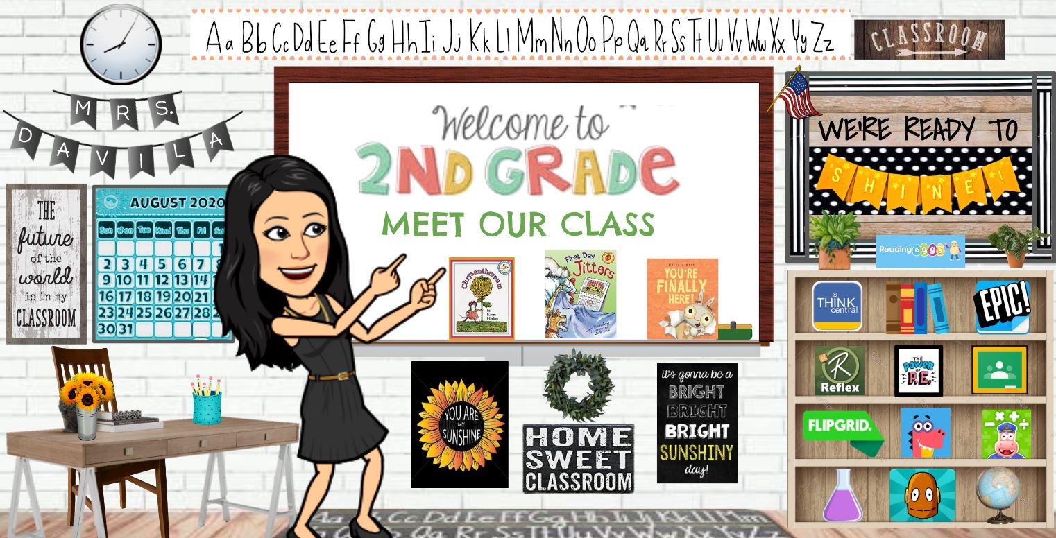 Mrs. Davila Bitmoji Class